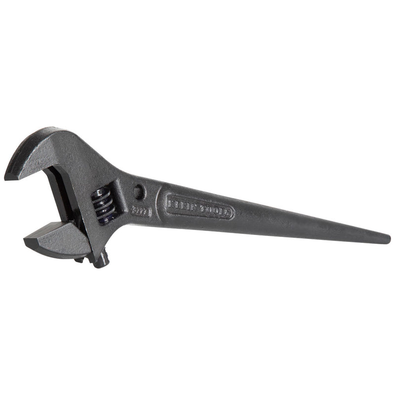 KLEIN TOOLS | Adjustable Spud Wrench, 10-Inch, 1-7/16-Inch, Tether Hole | #3227