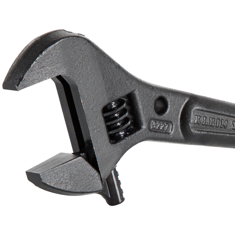 KLEIN TOOLS | Adjustable Spud Wrench, 10-Inch, 1-7/16-Inch, Tether Hole | #3227