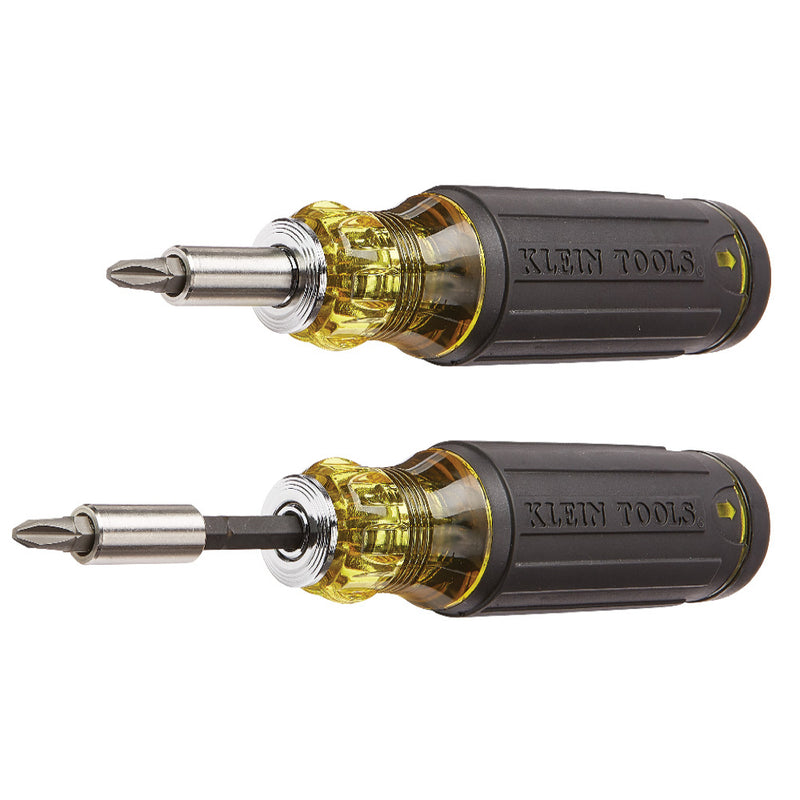 Klein Tools | 14-in-1 Multi-Bit Adjustable Length Screwdriver | #32303