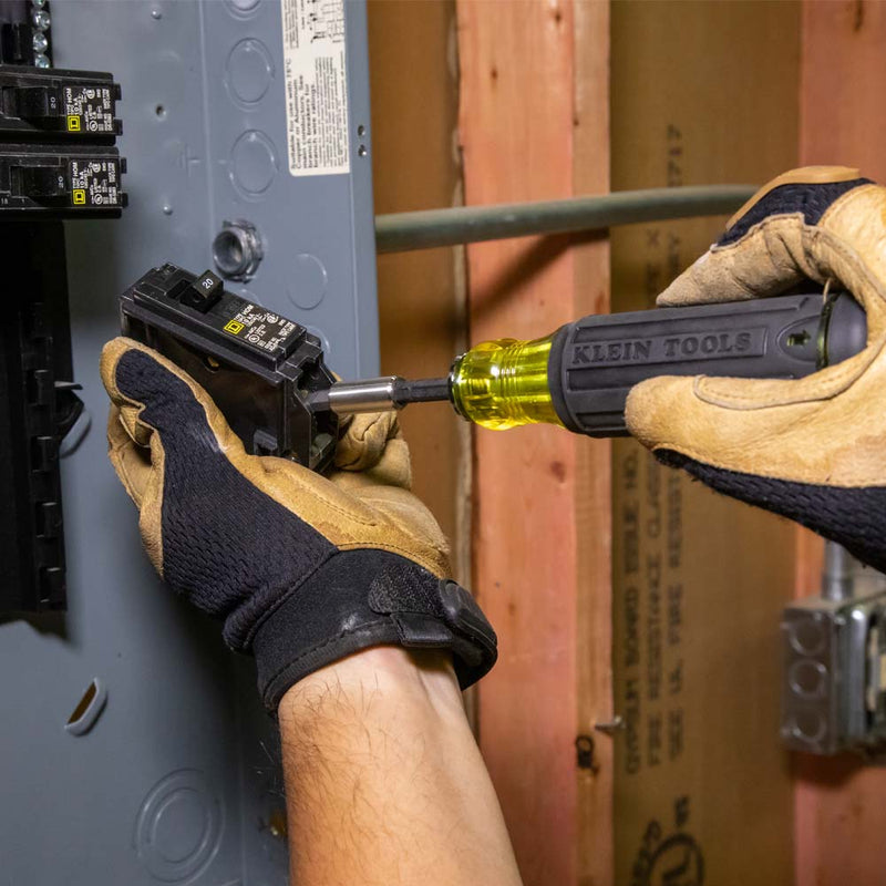 Klein Tools | 14-in-1 Multi-Bit Adjustable Length Screwdriver | #32303