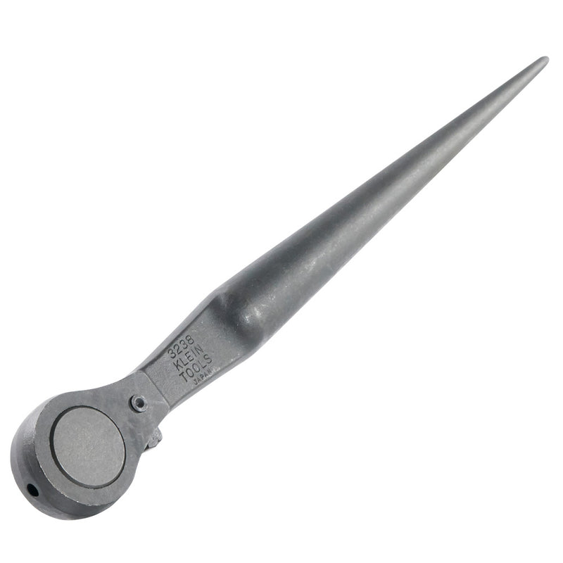 KLEIN TOOLS | 1/2-Inch Ratcheting Construction Wrench, 15-Inch | #3238
