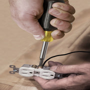 KLEIN TOOLS | Multi-Bit Screwdriver / Nut Driver, 10-in-1, Phillips, Slotted Bits | #32477