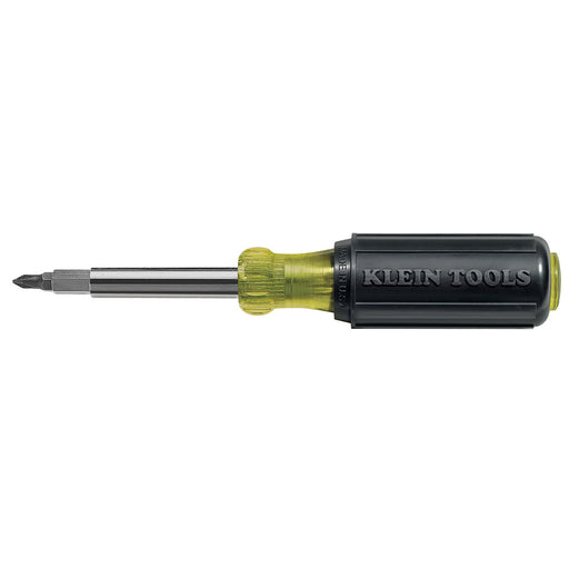 KLEIN TOOLS | Multi-Bit Screwdriver / Nut Driver, 10-in-1, Phillips, Slotted Bits | #32477