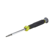 KLEIN TOOLS | Multi-Bit Electronics Screwdriver, 4-in-1, Phillips, Slotted Bits | #32581
