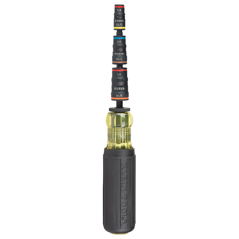 Klein Tools | 7-in-1 Impact Rated Flip Socket Set with Handle | #32910
