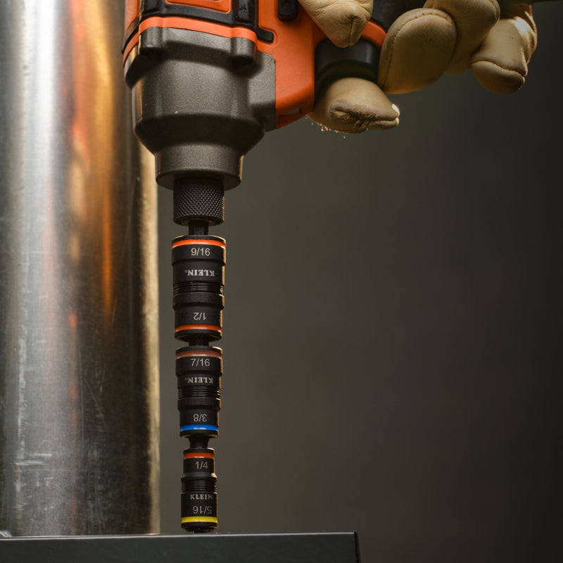 Klein Tools | 7-in-1 Impact Rated Flip Socket Set with Handle | #32910