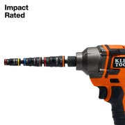 Klein Tools | 7-in-1 Impact Rated Flip Socket Set with Handle | #32910