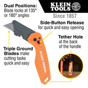 KLEIN TOOLS | Folding Utility Knife | #44302
