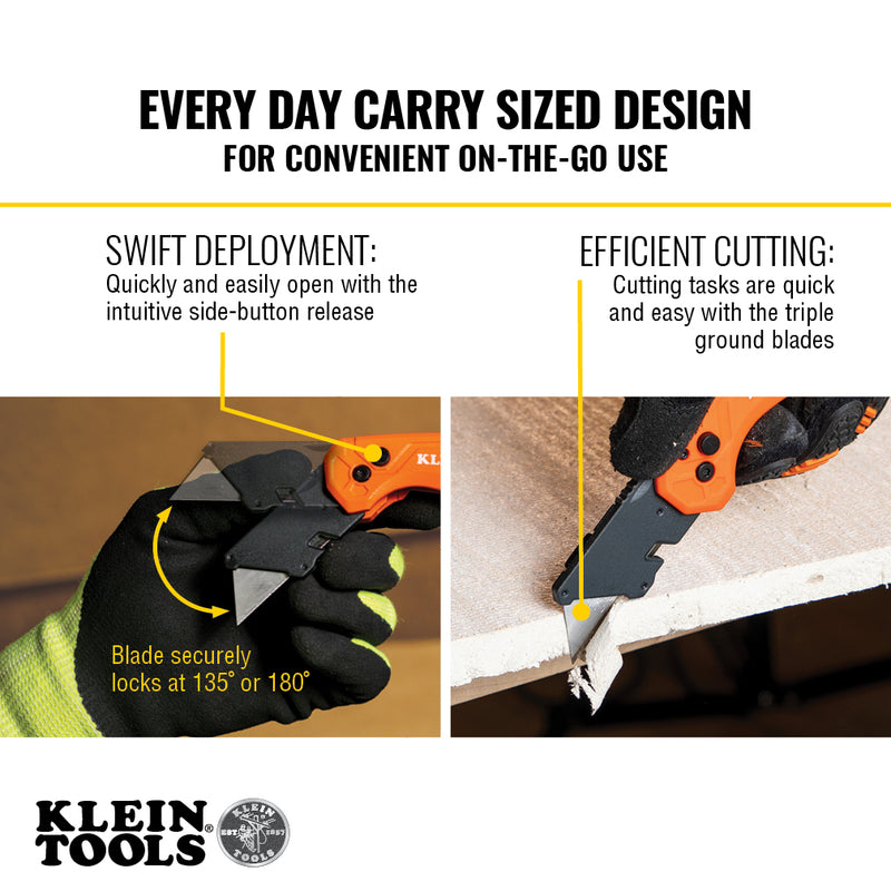 KLEIN TOOLS | Folding Utility Knife | #44302