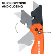 KLEIN TOOLS | Folding Utility Knife | #44302