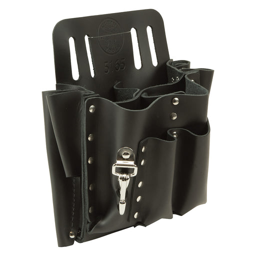 KLEIN TOOLS | 10 Pocket Tool Pouch Knife Snap | #5165