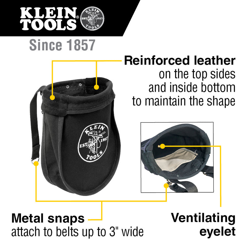 KLEIN TOOLS | Nut and Bolt Tool Pouch, 9"x 3.5" x 10" | #51A