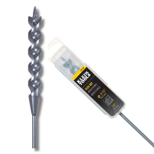 KLEIN TOOLS | 9/16" x 54" Flex Bit Auger with Case | #53718