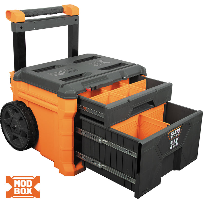 KLEIN TOOLS | MODbox™ Two Drawer Rolling Tool Box | #54801MB