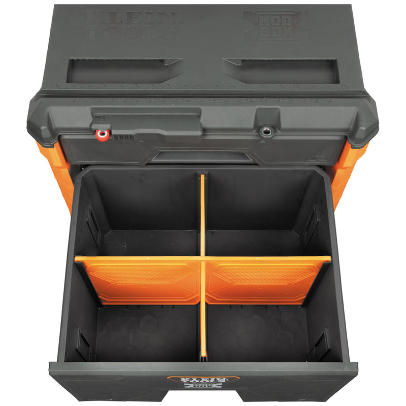 KLEIN TOOLS | MODbox™ Two Drawer Rolling Tool Box | #54801MB