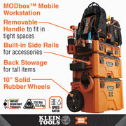 KLEIN TOOLS | MODbox™ Rolling Toolbox | #54802MB