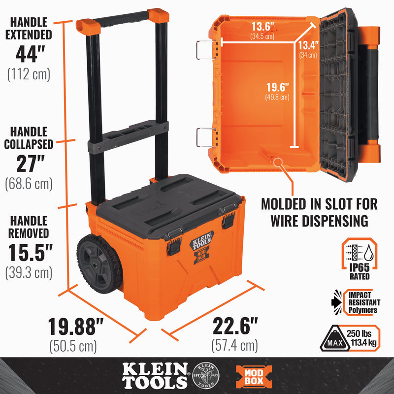 KLEIN TOOLS | MODbox™ Rolling Toolbox | #54802MB