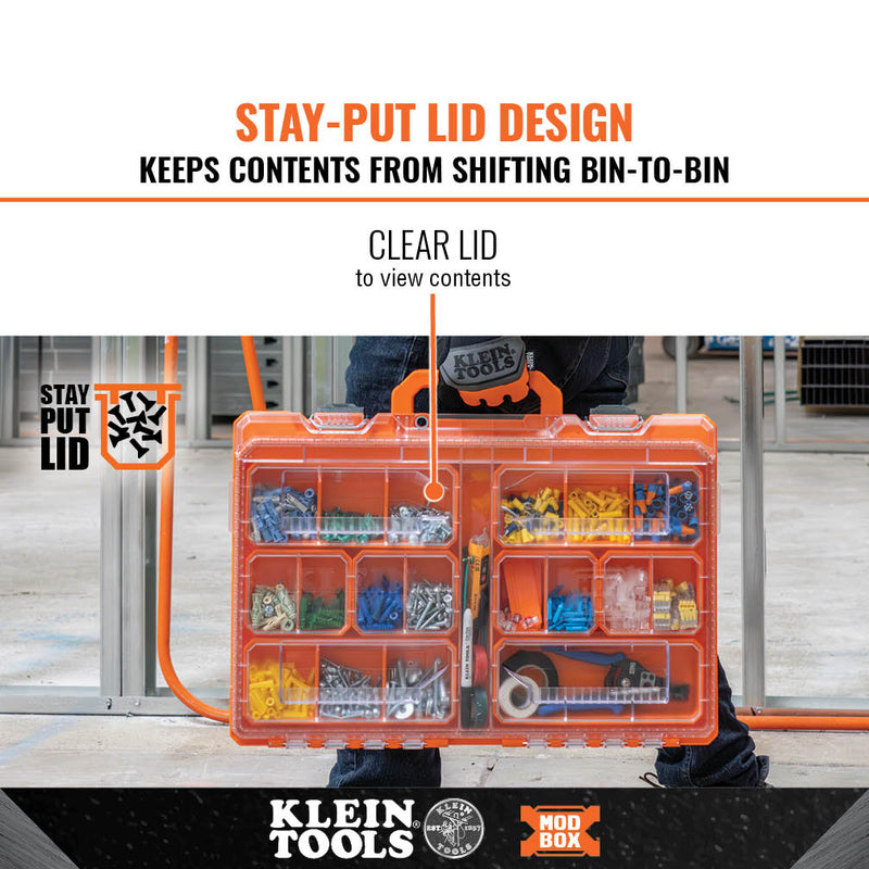 KLEIN TOOLS | MODbox™ Short Component Box, Full Width | #54807MB