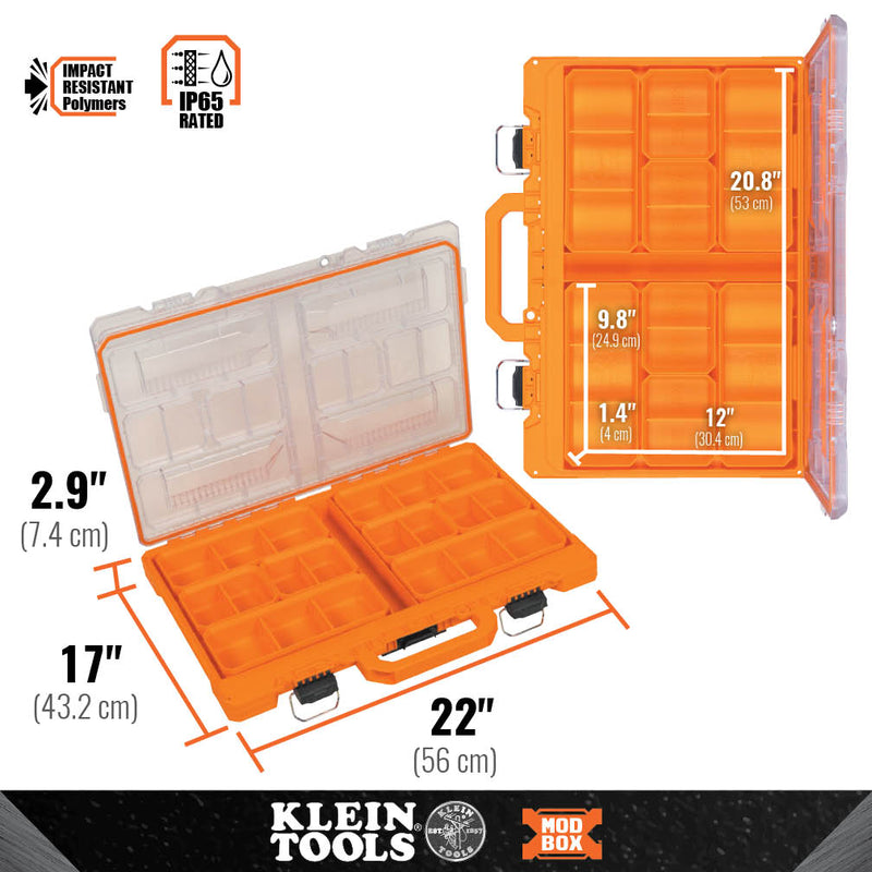 KLEIN TOOLS | MODbox™ Short Component Box, Full Width | #54807MB