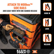 KLEIN TOOLS | MODbox™ Parts Bin Rail Attachment | #54815MB