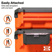 KLEIN TOOLS | MODbox™ Parts Bin Rail Attachment | #54815MB