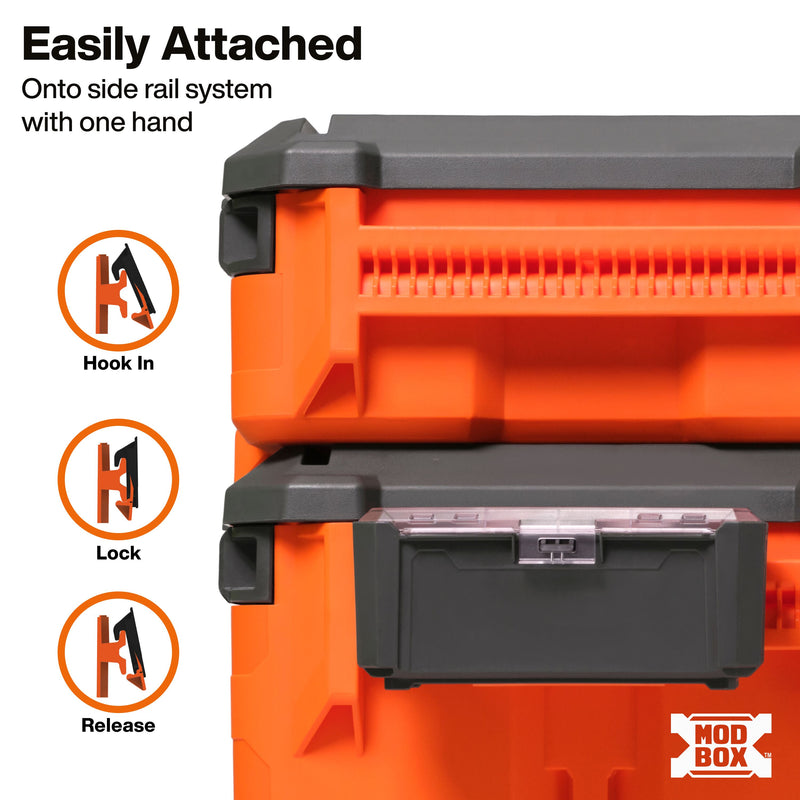 KLEIN TOOLS | MODbox™ Parts Bin Rail Attachment | #54815MB