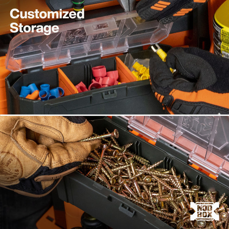 KLEIN TOOLS | MODbox™ Parts Bin Rail Attachment | #54815MB