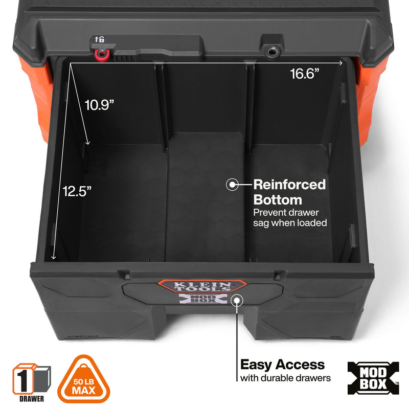 KLEIN TOOLS | MODbox™ Single Drawer Toolbox | #54821MB