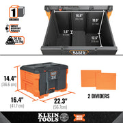 KLEIN TOOLS | MODbox™ Single Drawer Toolbox | #54821MB