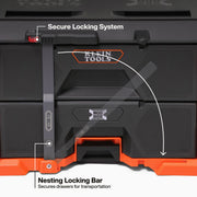 KLEIN TOOLS | MODbox™ Two Drawer Toolbox | #54822MB
