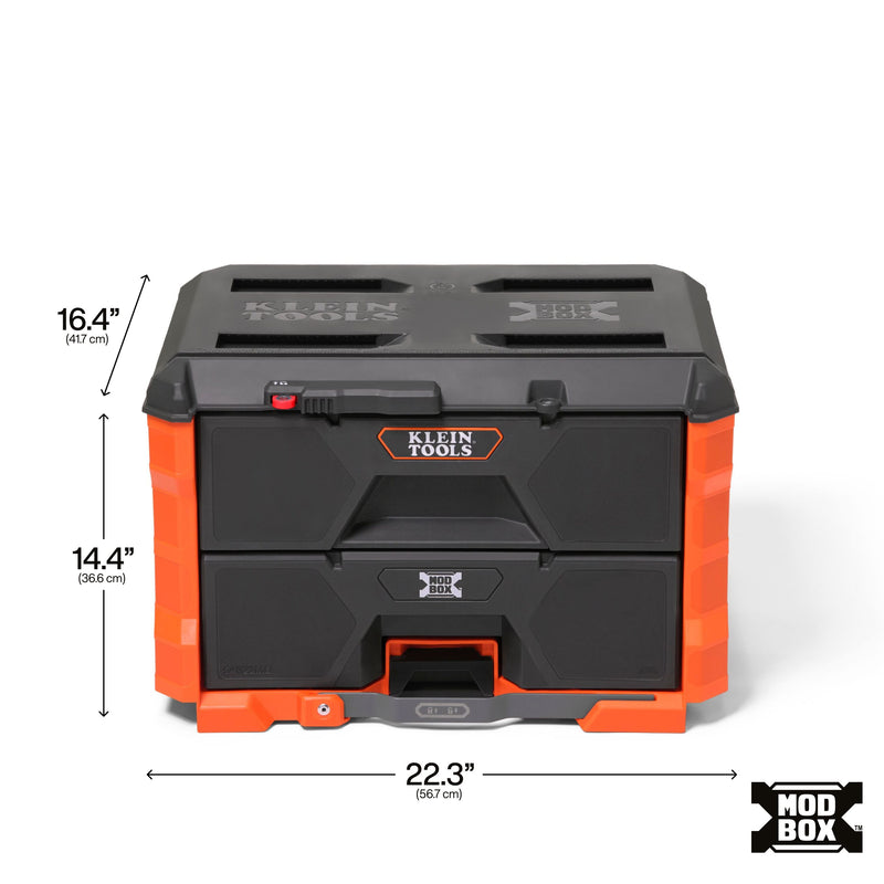 KLEIN TOOLS | MODbox™ Two Drawer Toolbox | #54822MB