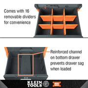 KLEIN TOOLS | MODbox™ Two Drawer Toolbox | #54822MB