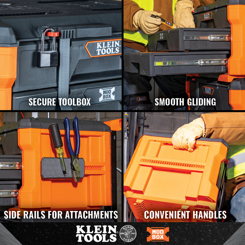 KLEIN TOOLS | MODbox™ Three Drawer Toolbox | #54823MB