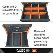 KLEIN TOOLS | MODbox™ Three Drawer Toolbox | #54823MB