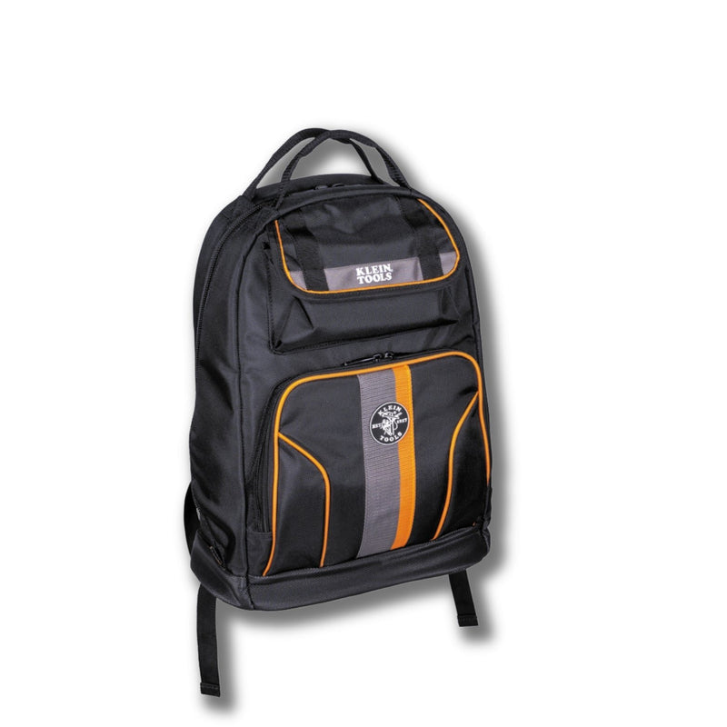 Klein Tools |  Tradesman Pro™ Tool Bag Backpack, 35 Pockets, Black, 17.5-Inch | #55475