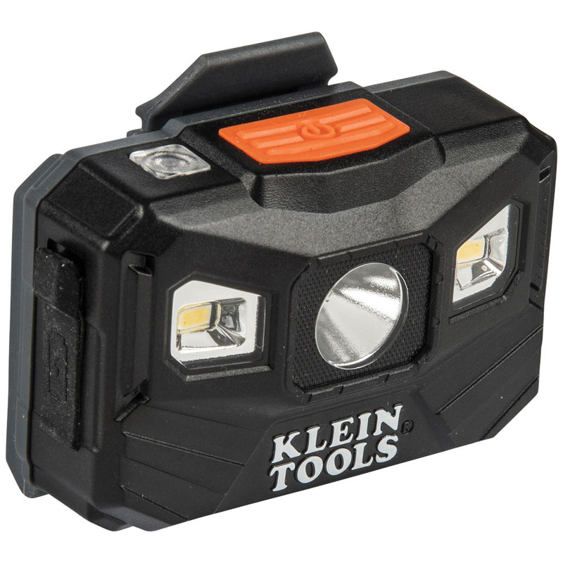 KLEIN TOOLS | Rechargeable Headlamp with Fabric Strap, 400 Lumens, All-Day Runtime | #56048