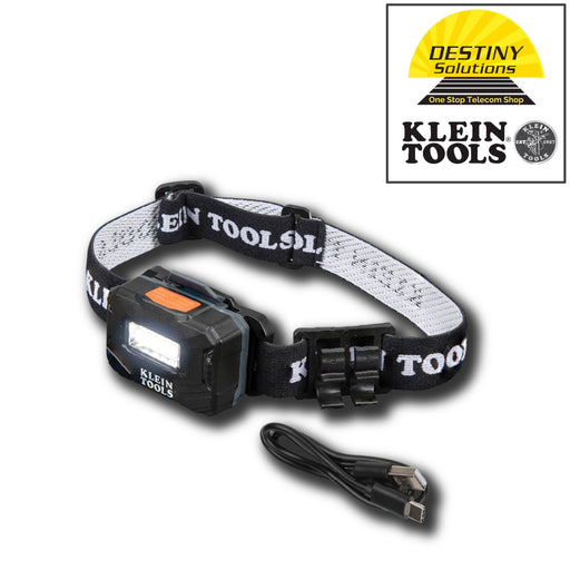 Klein Tools | Rechargeable Light Array LED Headlamp with Adjustable Strap | #56049