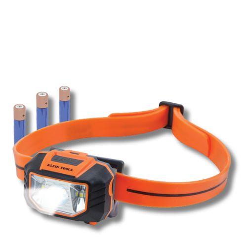 KLEIN TOOLS | LED Headlamp with Silicone Hard Hat Strap | #56220