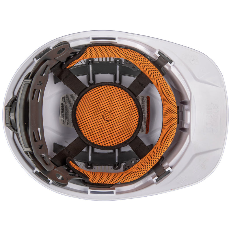 KLEIN TOOLS | Hard Hat, Vented, Cap Style, White | #60105