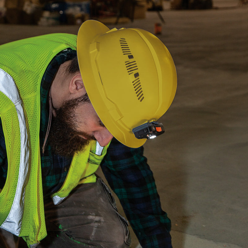 KLEIN TOOLS | Hard Hat, Vented, Full Brim Style, Yellow | #60262