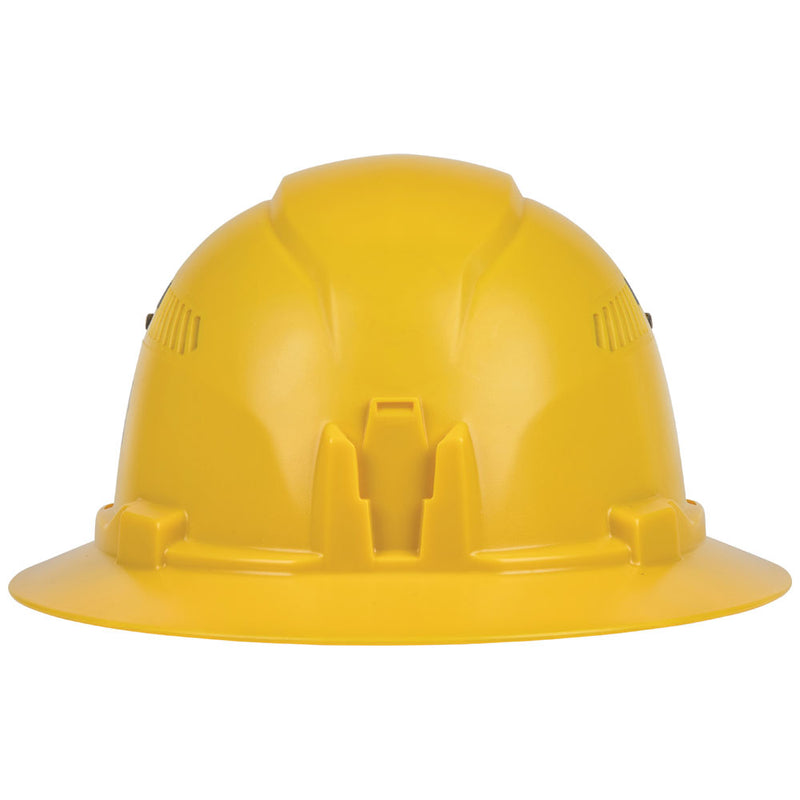 KLEIN TOOLS | Hard Hat, Vented, Full Brim Style, Yellow | #60262