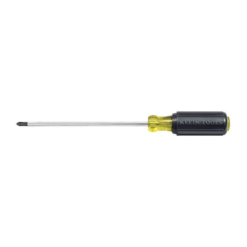 KLEIN TOOLS | #2 Phillips Screwdriver, 10-Inch Round Shank | #603-10