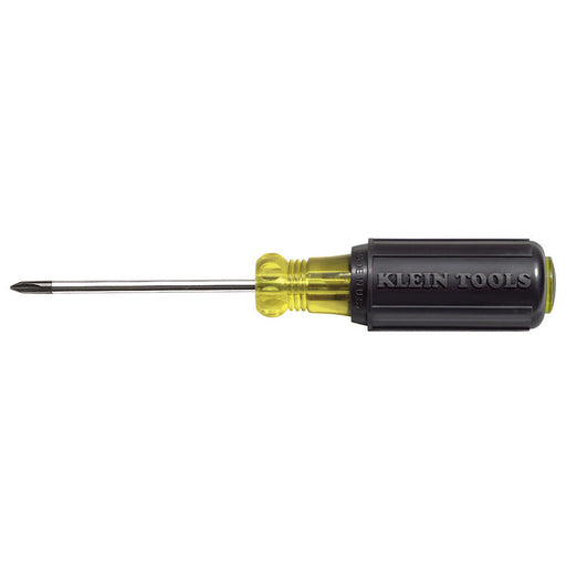 KLEIN TOOLS | #1 Phillips Screwdriver, 3-Inch Round Shank | #603-3