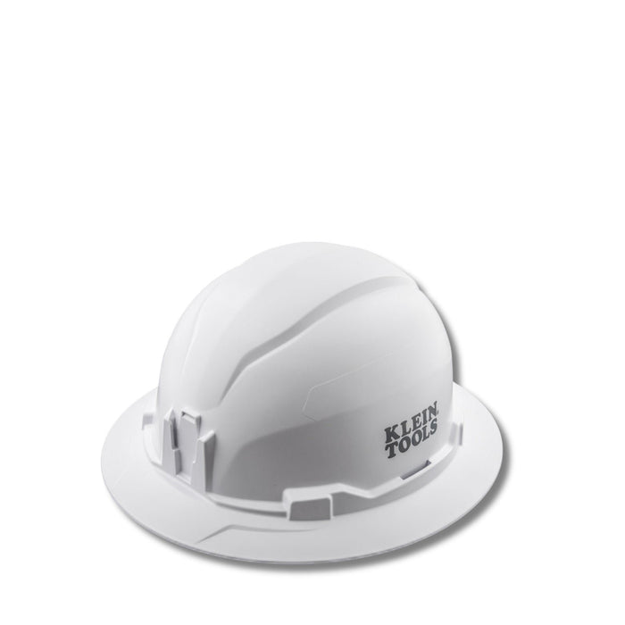 KLEIN TOOLS | Hard Hat, Non-Vented, Full Brim Style, White | #60400