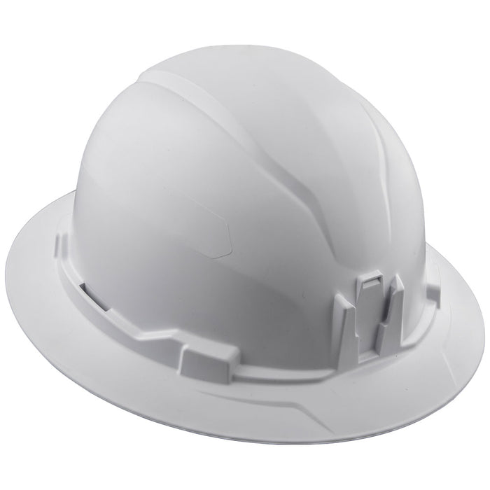 KLEIN TOOLS | Hard Hat, Non-Vented, Full Brim Style, White | #60400