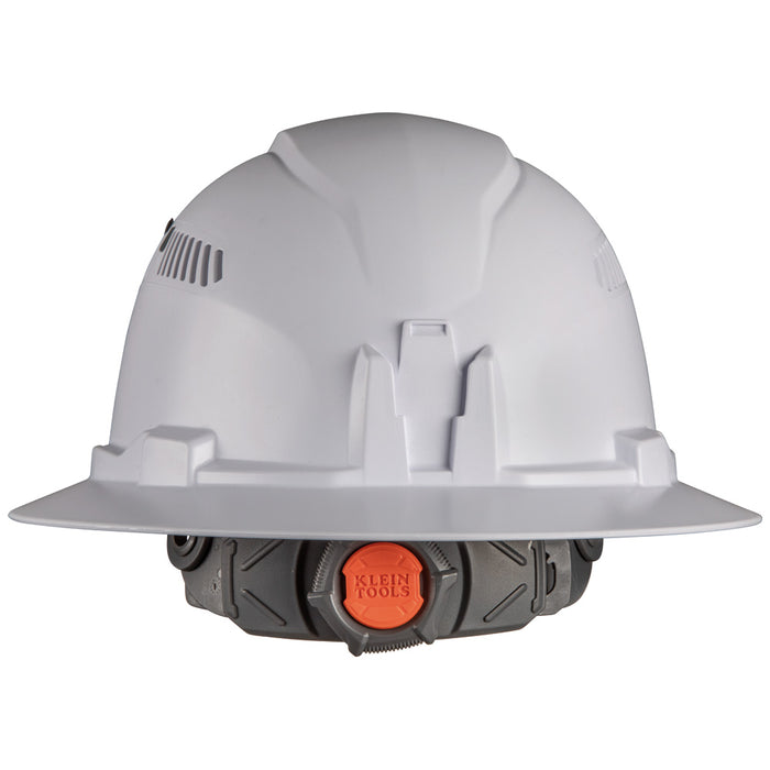 KLEIN TOOLS | Hard Hat, Vented, Full Brim with Headlamp, White | #60407