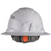 KLEIN TOOLS | Hard Hat, Vented, Full Brim with Headlamp, White | #60407