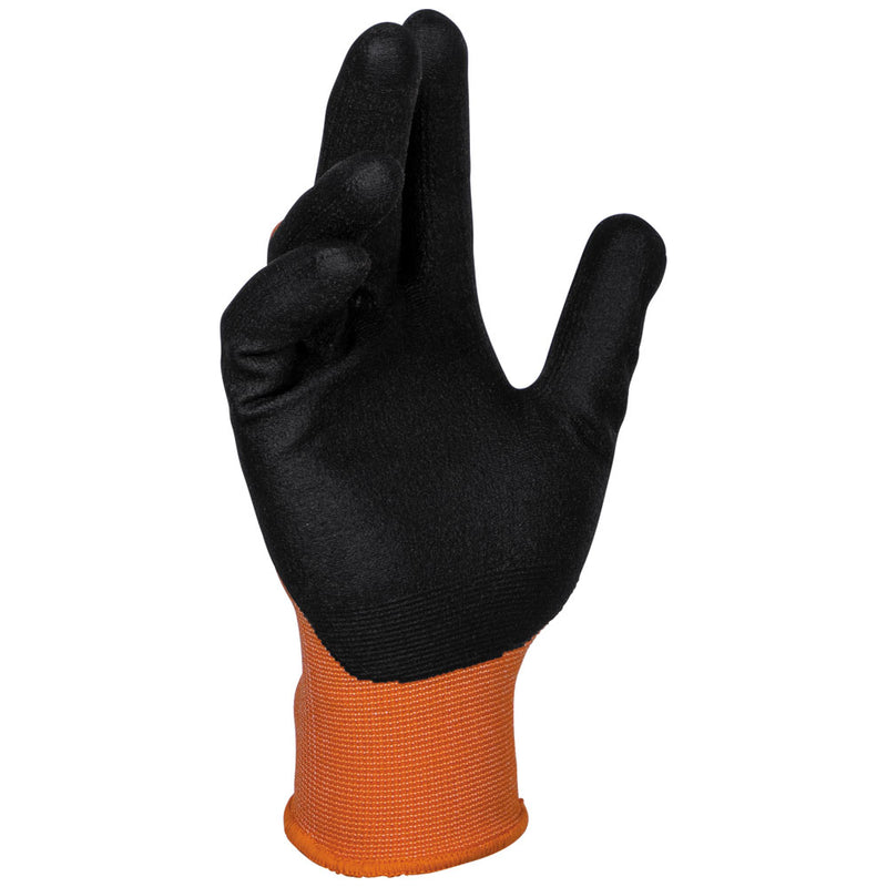 KLEIN TOOLS | Knit Dipped Gloves, Cut Level A1, Touchscreen, Large, 2-Pair | #60581