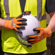 KLEIN TOOLS | Knit Dipped Gloves, Cut Level A1, Touchscreen, Large, 2-Pair | #60581