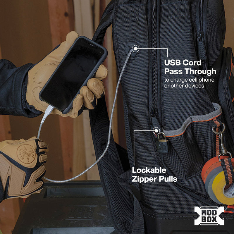 KLEIN TOOLS | MODbox™ Electrician's Backpack | #62201MB